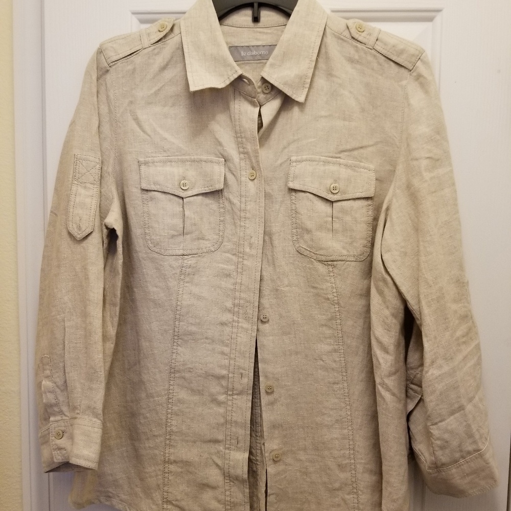 Long sleeve button up shirt